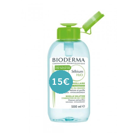 Bioderma Sebium H2o Micellair Water 500ml Promo
