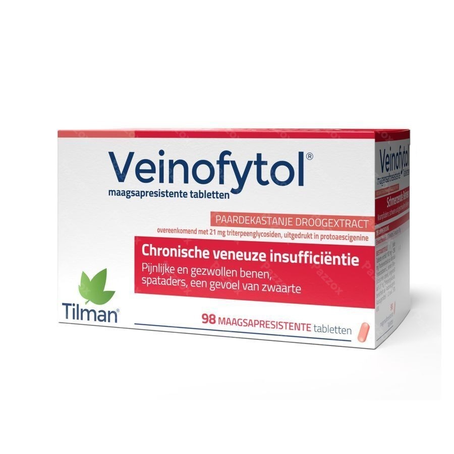 Veinofytol Pijnlijke Benen 98 Tabletten