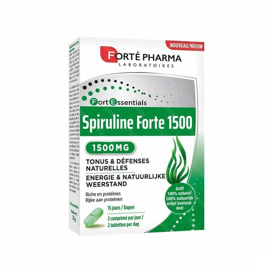 Forté Pharma Spirulina 1500 30 Tabletten