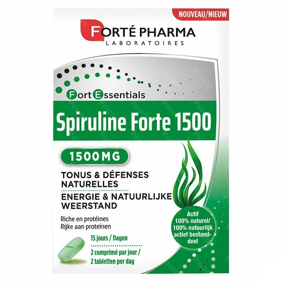 Forté Pharma Spirulina 1500 30 Tabletten