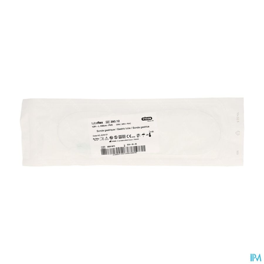Tubaflex Maagsonde 100cm Pvc Rxc Ch12