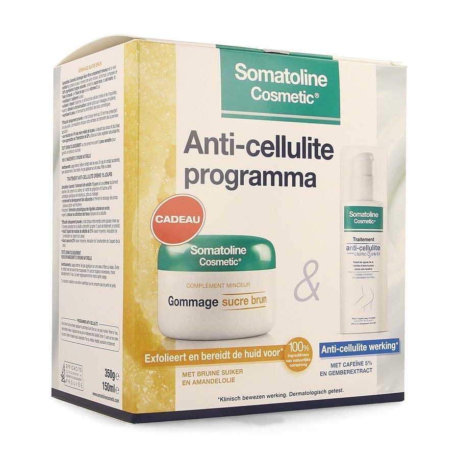 Somatoline Cosm.duopack A/cellulit 15d 150ml+scrub
