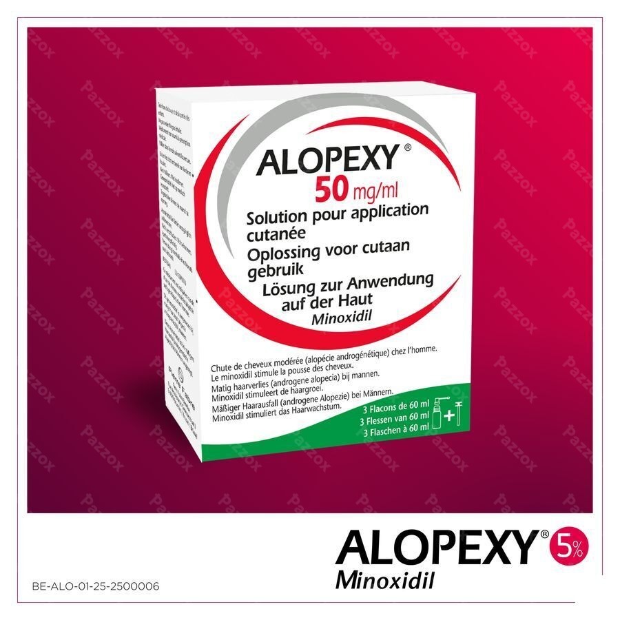 Alopexy 50mg/ml 3x60ml