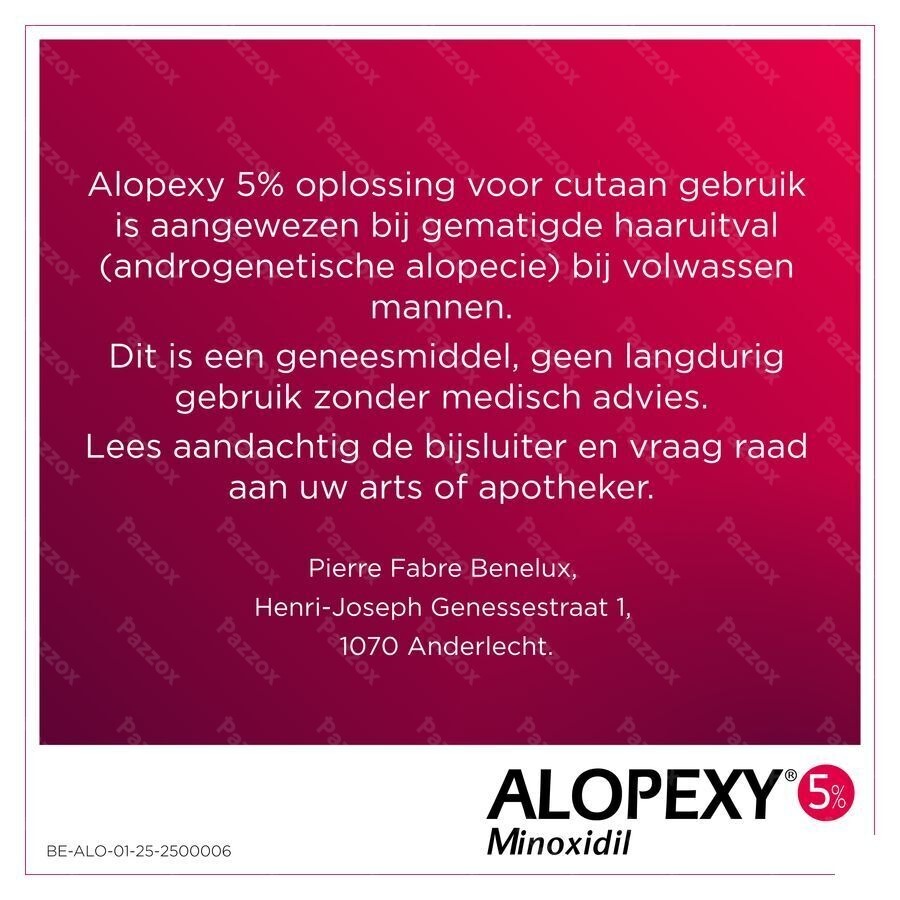 Alopexy 50mg/ml 3x60ml
