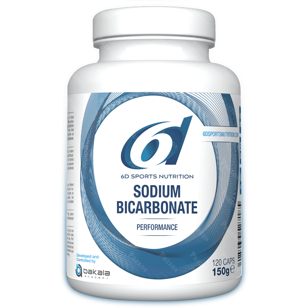 6d Sports Nutrition Sodium Bicarbonaat 120 Capsules