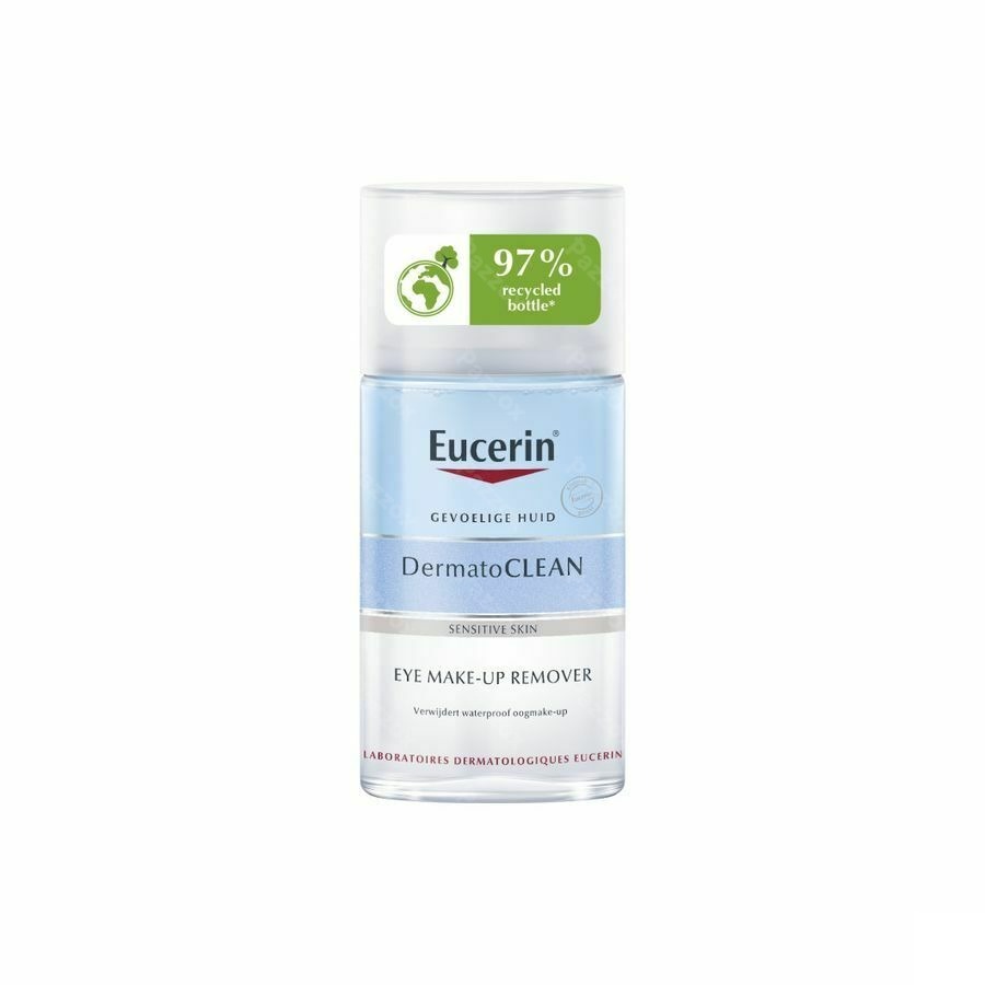 Eucerin DermatoClean Hyaluron Micellair Eye Make-up Remover Oogreinigingslotion 125ml 