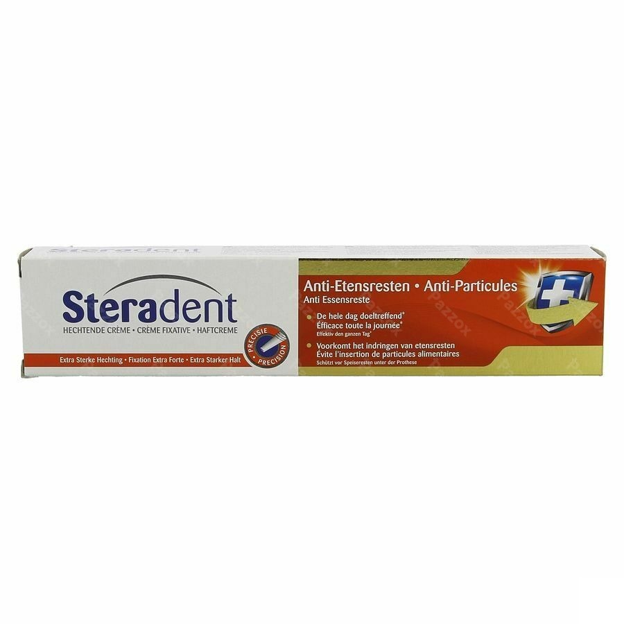 Steradent Hechtcreme Extra Sterk A/etensresten 75g