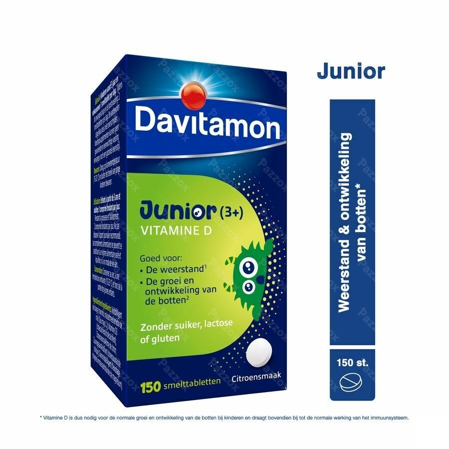 Davitamon Vitamine D 400 IE 150 Smelttabletten