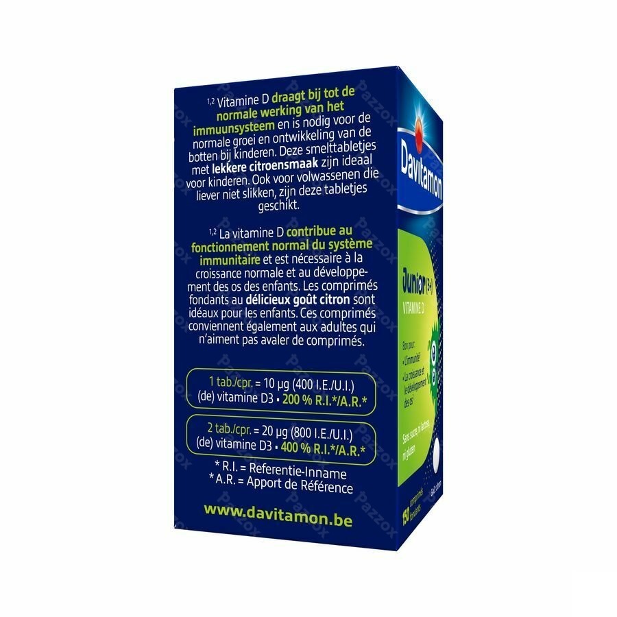 Davitamon Vitamine D 400 IE 150 Smelttabletten