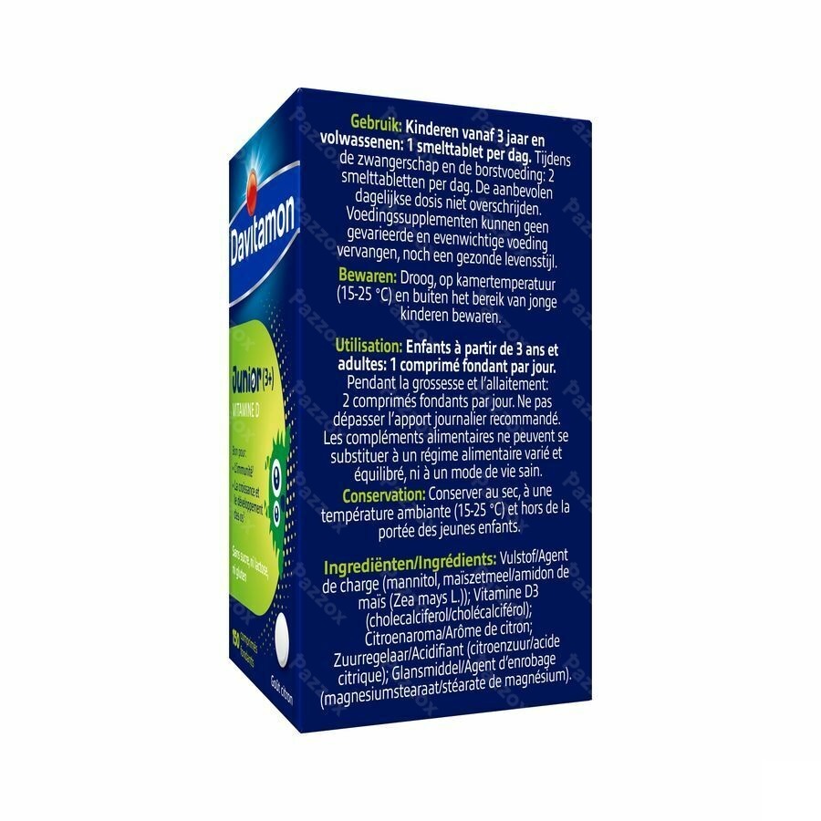 Davitamon Vitamine D 400 IE 150 Smelttabletten