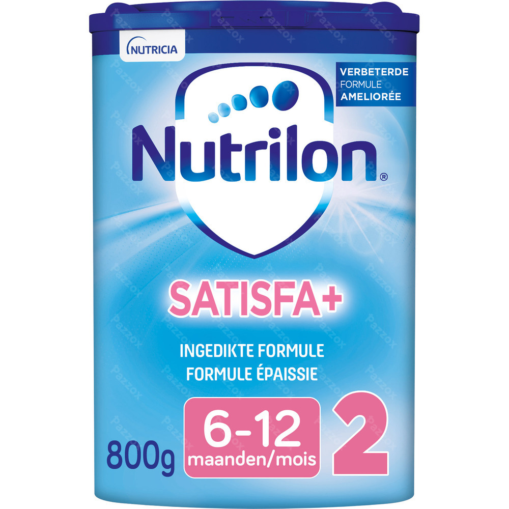 Nutricia Nutrilon Verzadiging 2 Ingedikte Opvolgmelk Baby 6 Tot 12 Maanden 800g