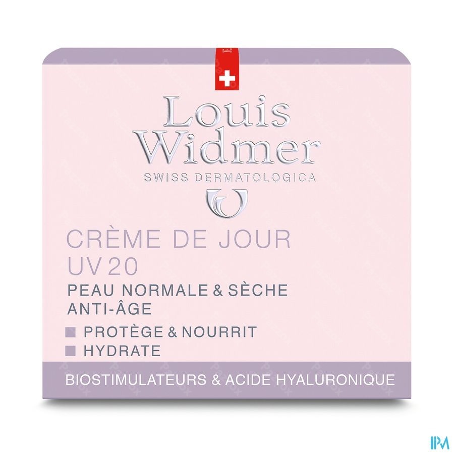 Louis Widmer Dagcrème UV20 Geparfumeerd 50ml