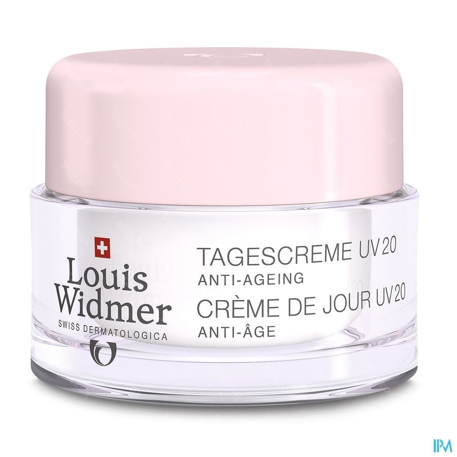 Louis Widmer Dagcrème UV20 Zonder Parfum 50ml