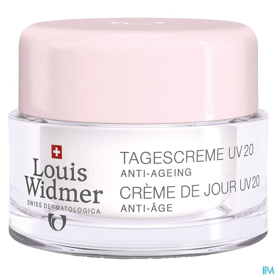 Louis Widmer Dagcrème UV20 Zonder Parfum 50ml