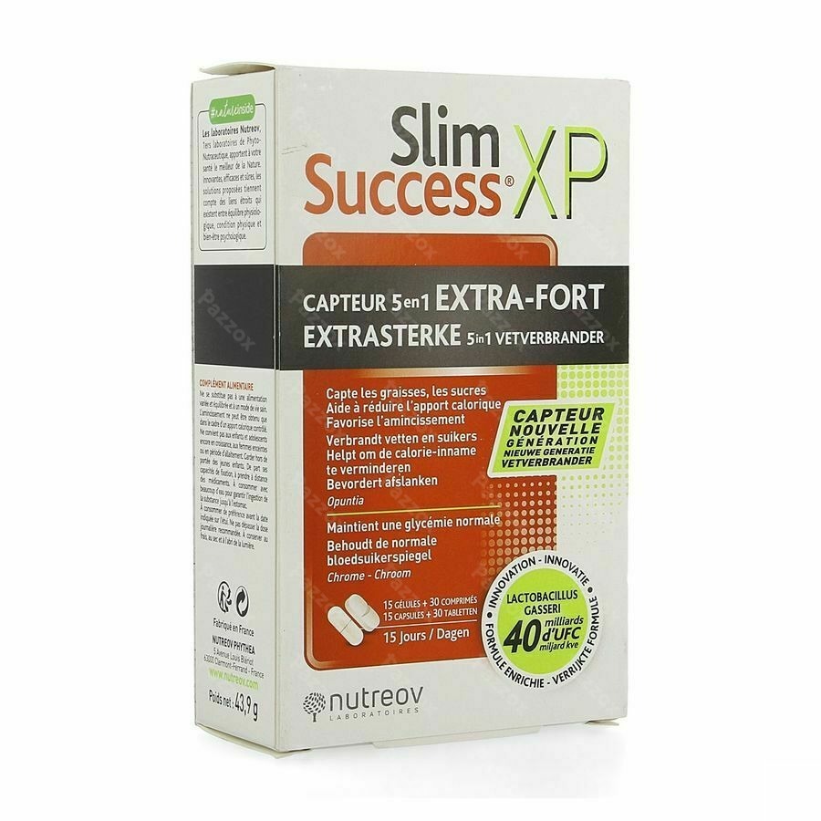 Slim Success Xp Capteur 5en1 Caps 15 + Comp 30