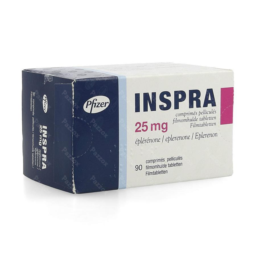 Inspra 25mg Filmomh Tabl 90 X 25mg