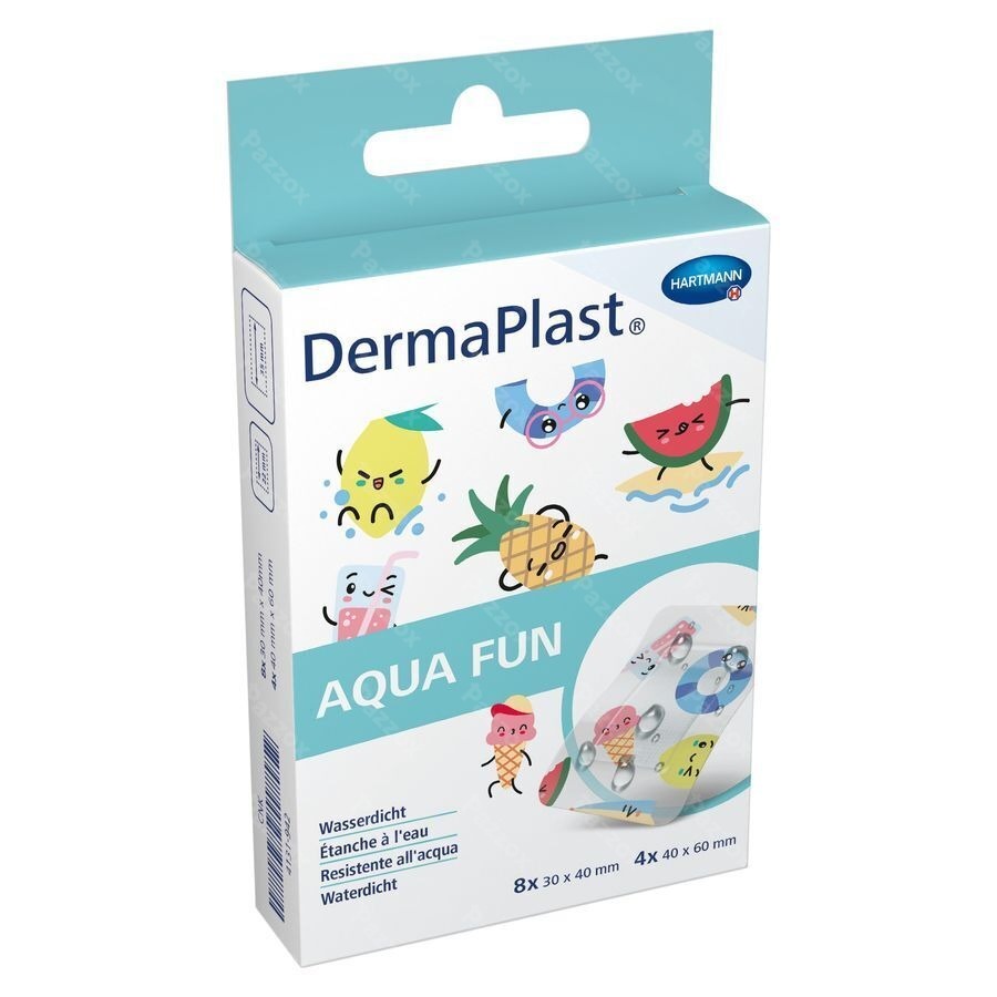 Dermaplast Aqua Fun 2 Tailles 12 P/s