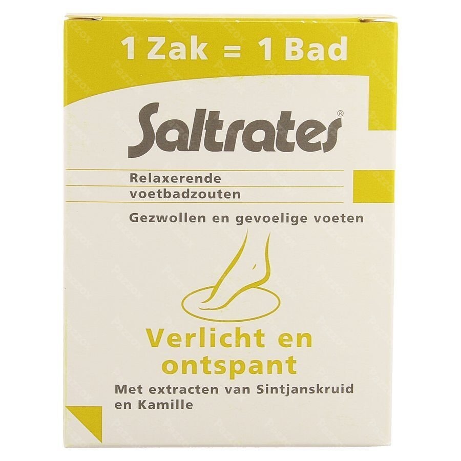 Saltrates Relaxerende Voetbadzouten 10x20g