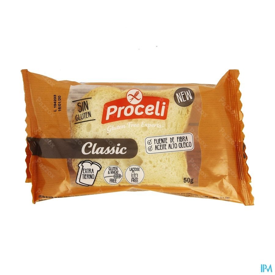Proceli Classic Sandwichbrood 2st 50g Rte Revogan