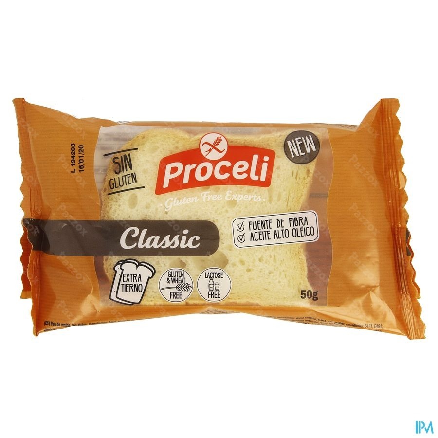 Proceli Classic Sandwichbrood 2st 50g Rte Revogan