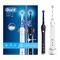 Oral-B Pro Duo pack Zwart + wit Elektrische Tandenborstels