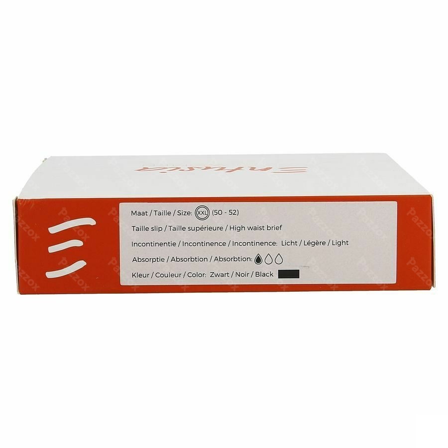 Entusia Hoge Taille Zwart 90ml Xxl
