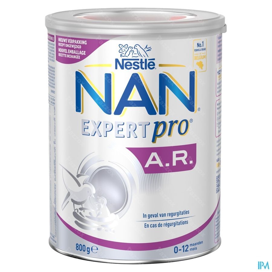 Nestlé Nan ExpertPro A.R. Zuigelingenmelk Baby 0-12 Maanden 800g