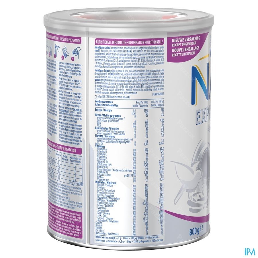 Nestlé Nan ExpertPro A.R. Zuigelingenmelk Baby 0-12 Maanden 800g