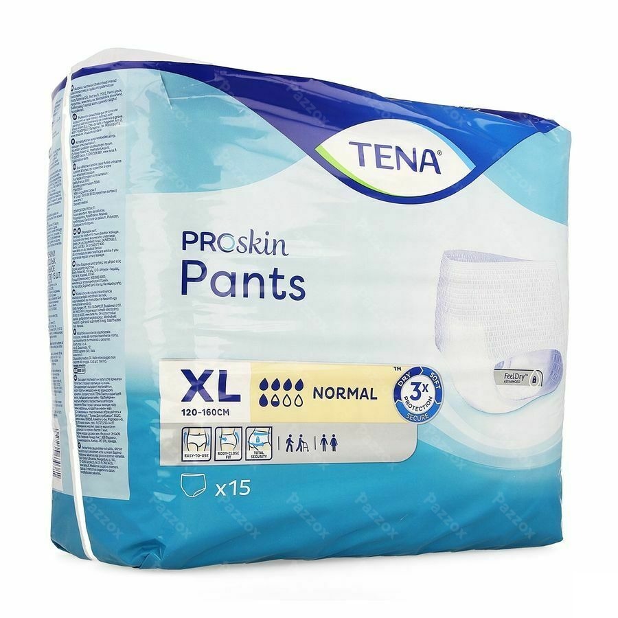 Tena Proskin Pants Normal Extra Large 15