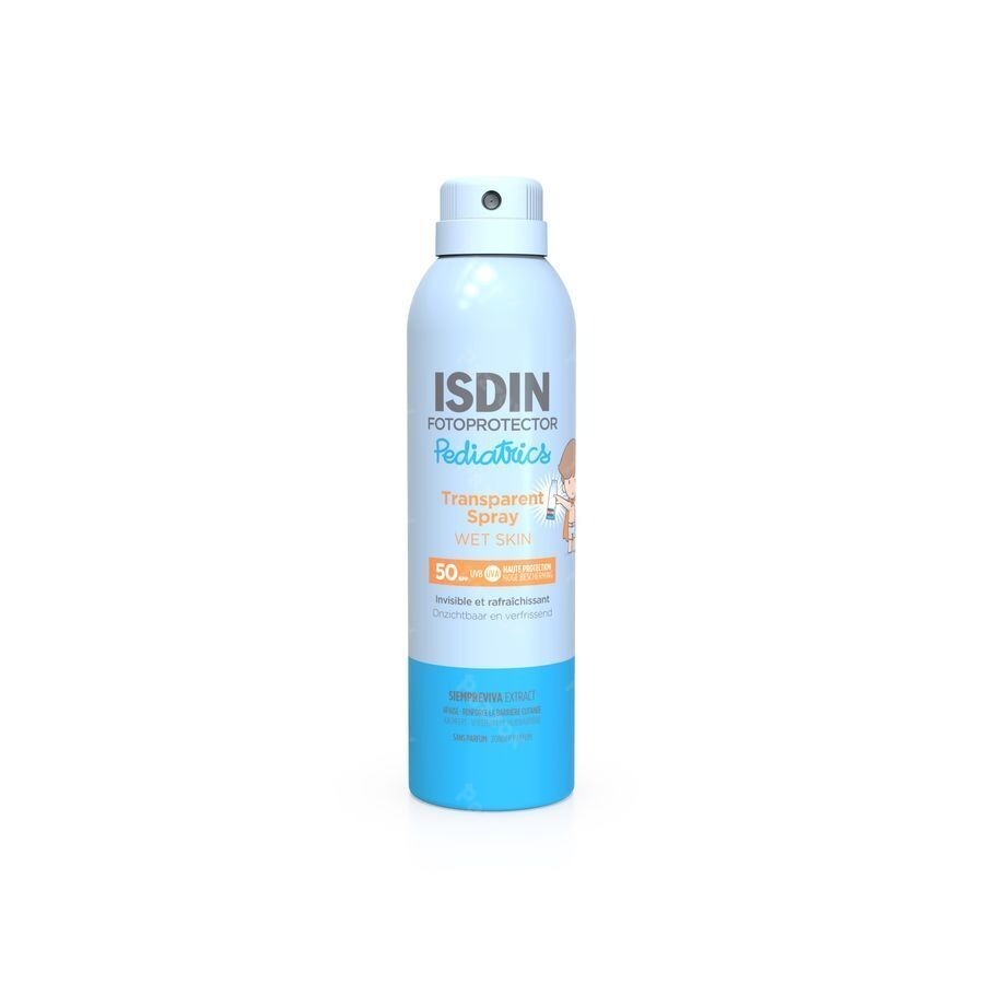 Isdin Fotoprotector Pediarics Wet Skin Transparante Spray SPF50 250ml