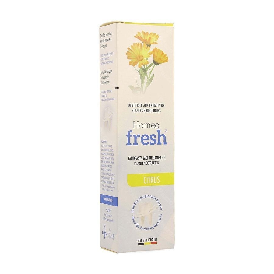 Homeofresh Tandpasta Citroen Tube 75ml