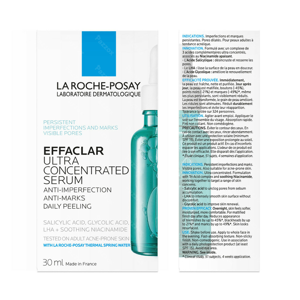 La Roche-Posay Effaclar Exfoliërend Serum Onzuiverheden 30ml