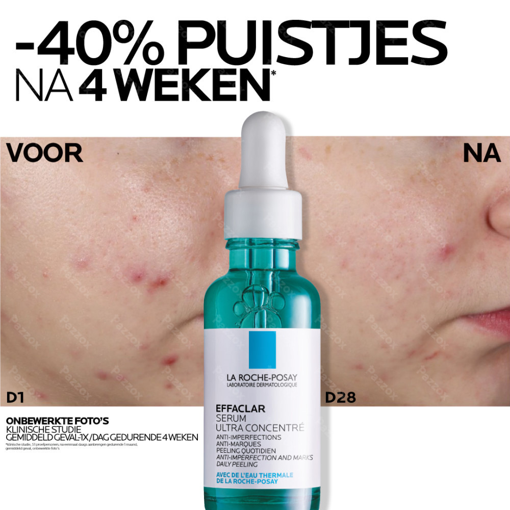 La Roche-Posay Effaclar Exfoliërend Serum Onzuiverheden 30ml
