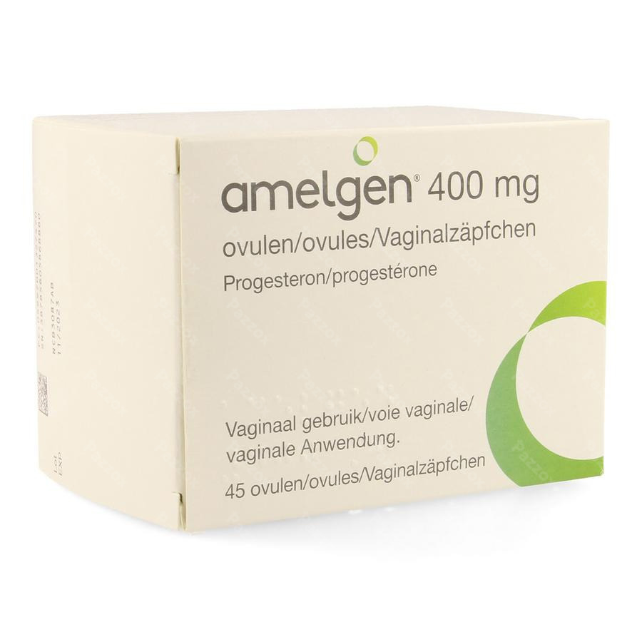 Amelgen 400mg Vaginale Ovulen 45