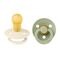 Bibs 3 Fopspeen Duo Sage Ivory