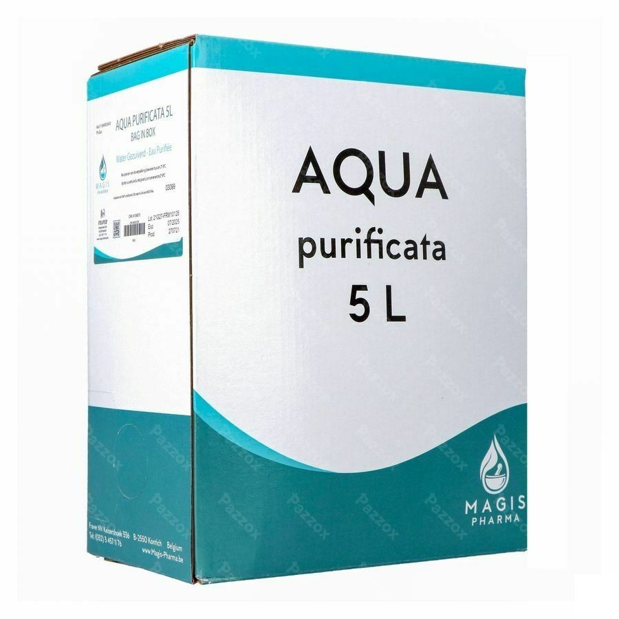 Gezuiverd Water Bag Box 5l Magis