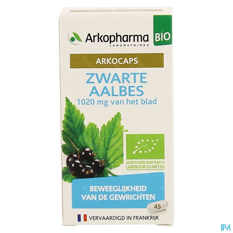 Arkocaps Zwarte Aalbes Bio Caps 45 Nf