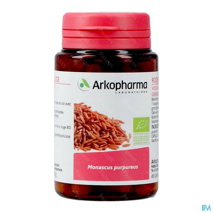 Arkocaps Rode Gist Rijst Bio 45 Capsules
