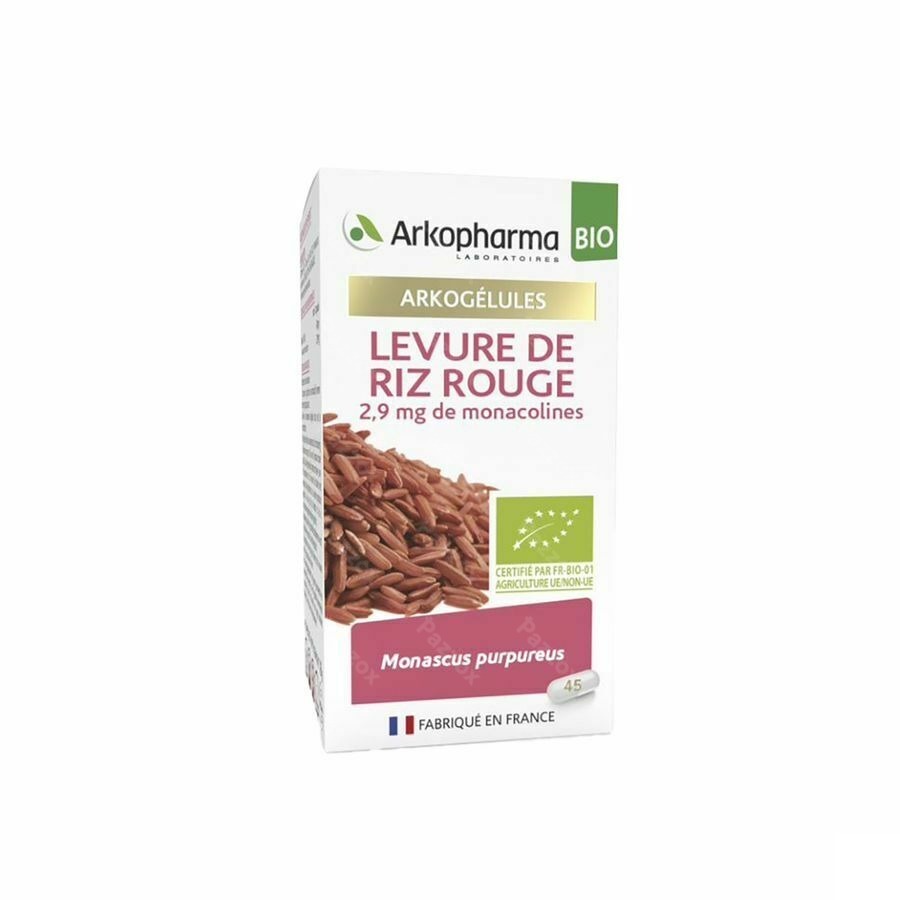 Arkocaps Rode Gist Rijst Bio 45 Capsules