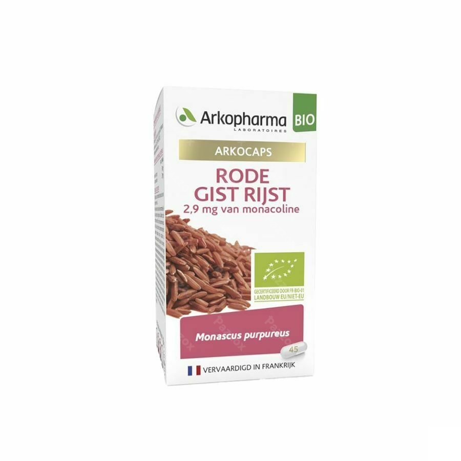 Arkocaps Rode Gist Rijst Bio 45 Capsules