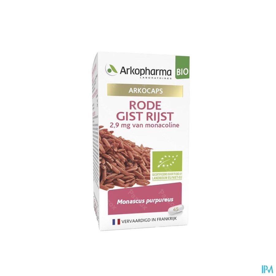 Arkocaps Rode Gist Rijst Bio 45 Capsules