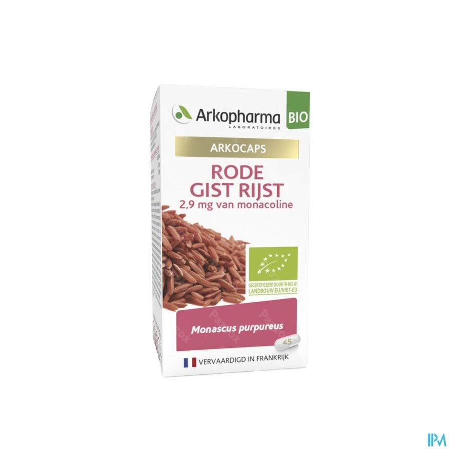 Arkocaps Rode Gist Rijst Bio 45 Capsules
