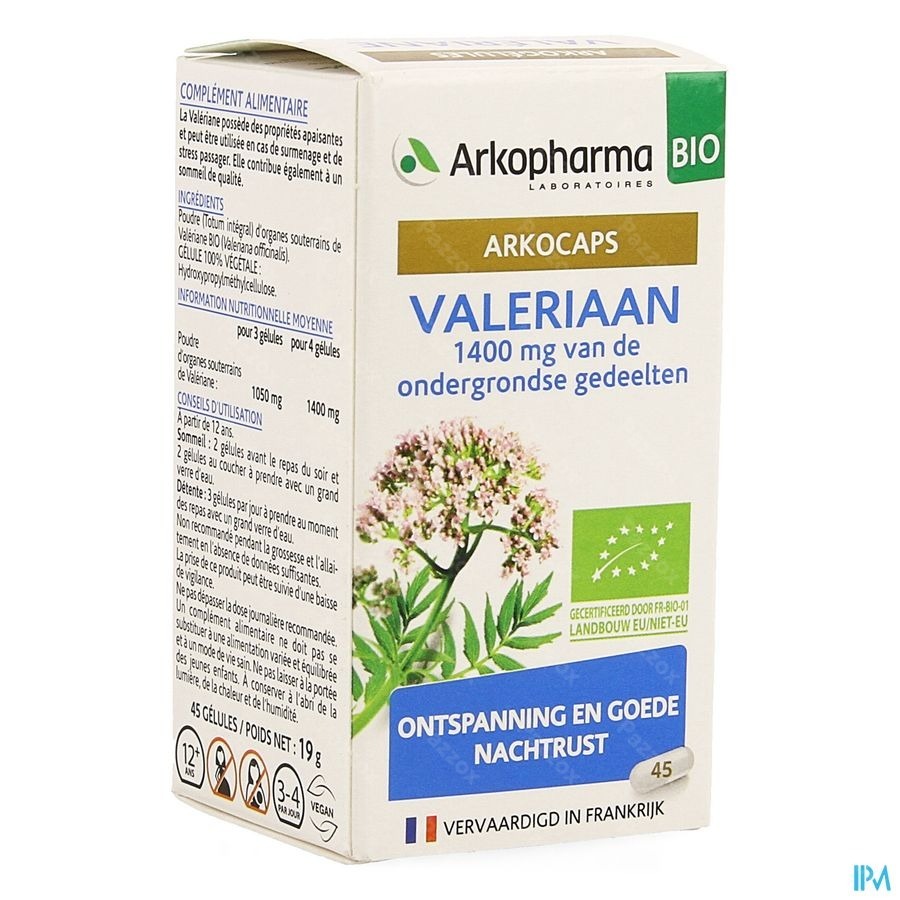 Arkocaps Valeriaan Bio Caps 45 Nf