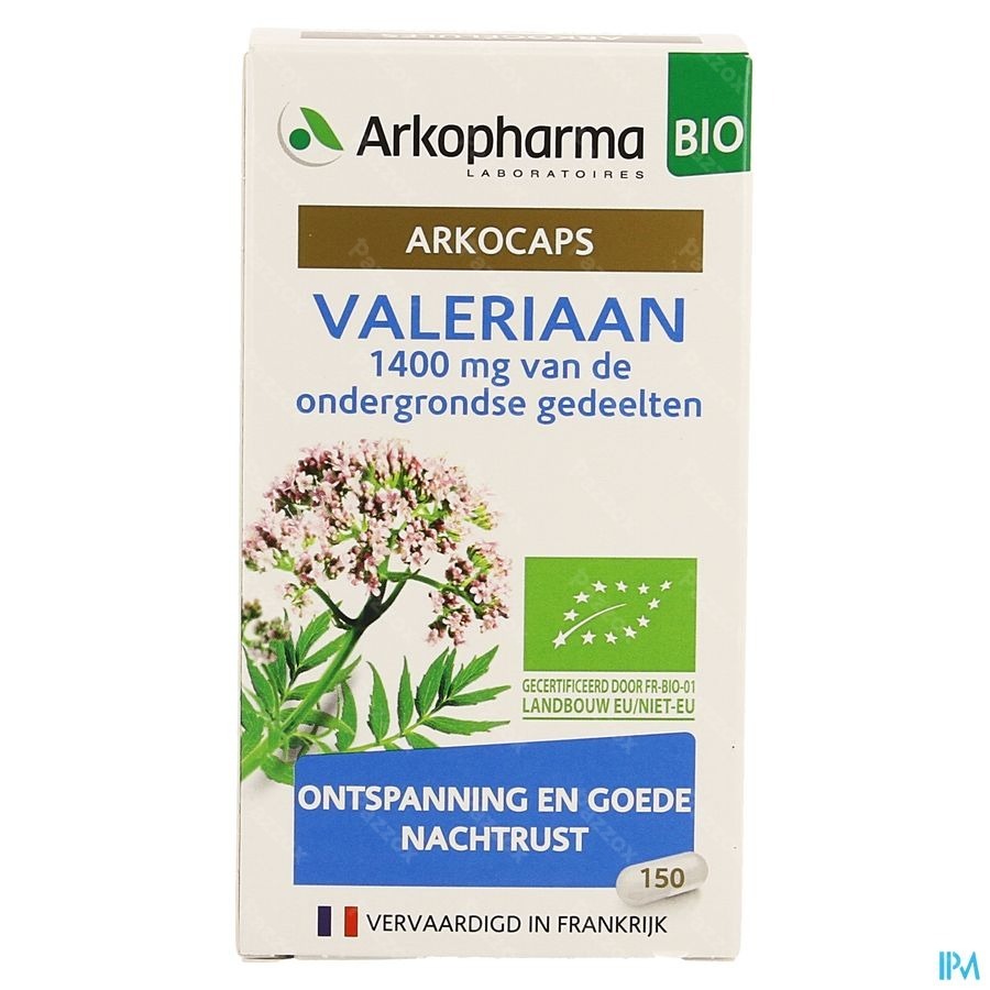 Arkocaspules Valeriaan Bio Caps 150 Nf