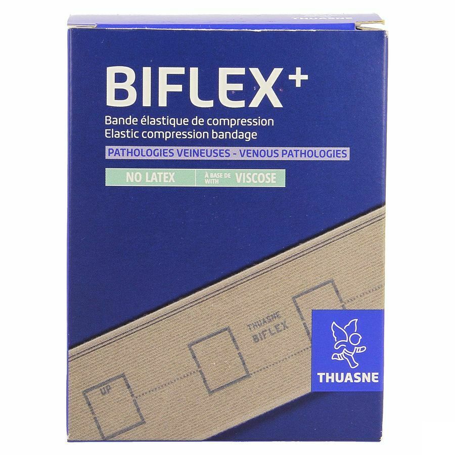 Thuasne Biflex 17+ Sterk Ijkteken Beige 10cmx4m afbeelding 1