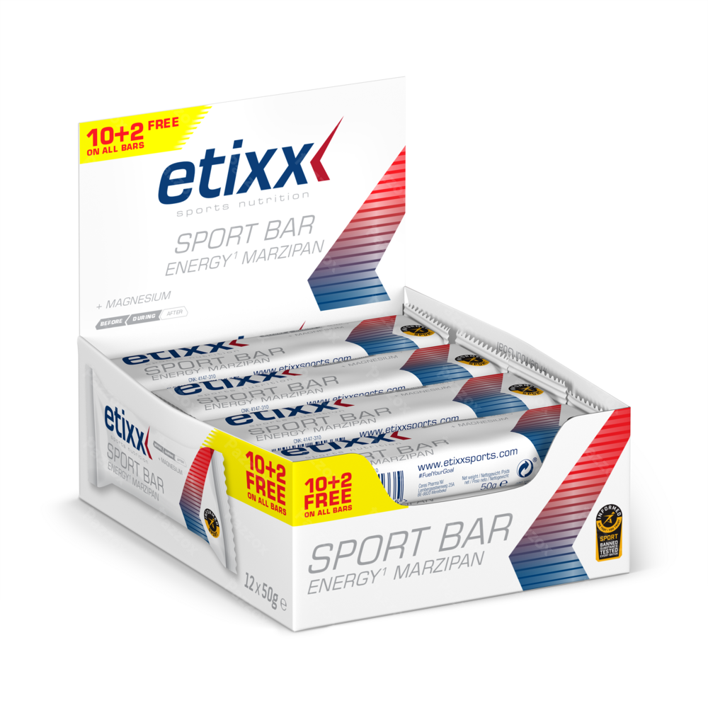 Etixx Energy Marzipan Sport Bar 12x50g
