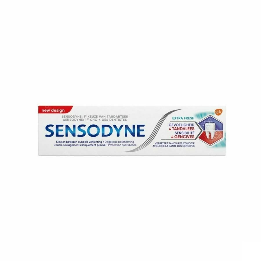 Sensodyne Gev.tandvlees Tandpasta Extra Fresh 75ml