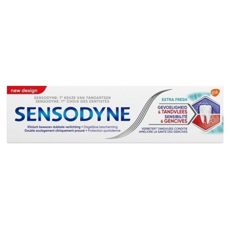 Sensodyne Gev.tandvlees Tandpasta Extra Fresh 75ml