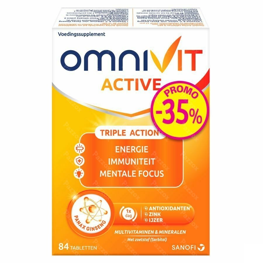 Omnivit Active Triple Action 84 Tabletten