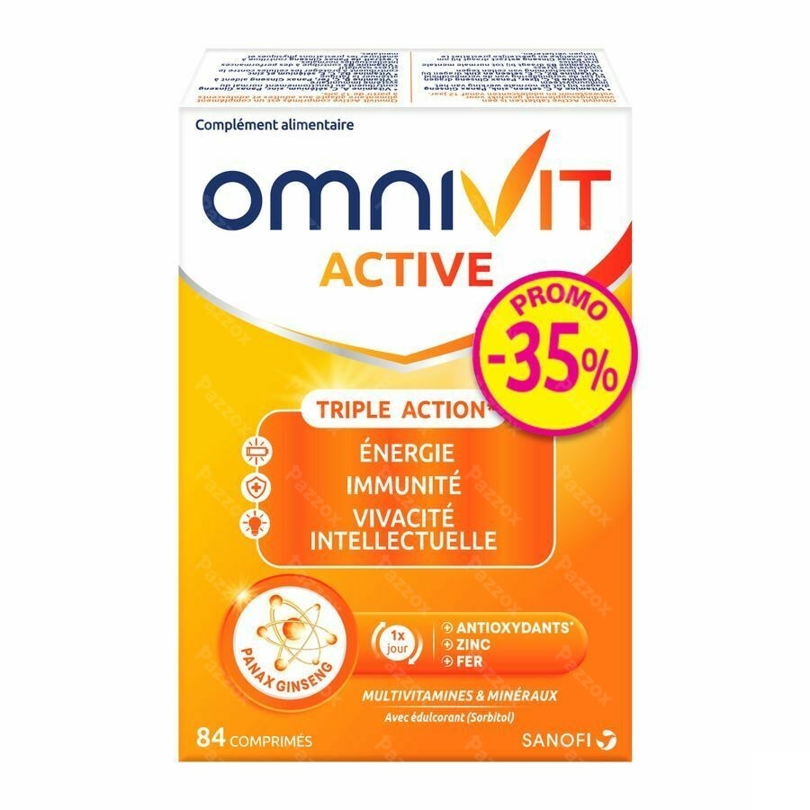 Omnivit Active Triple Action 84 Tabletten